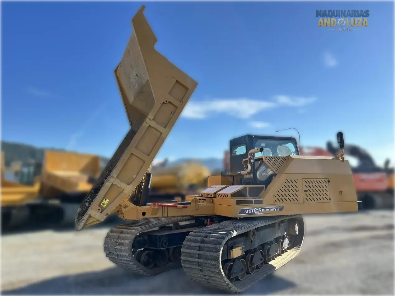 2017 Morooka MST1500VDR Rotierender Raupentransporter