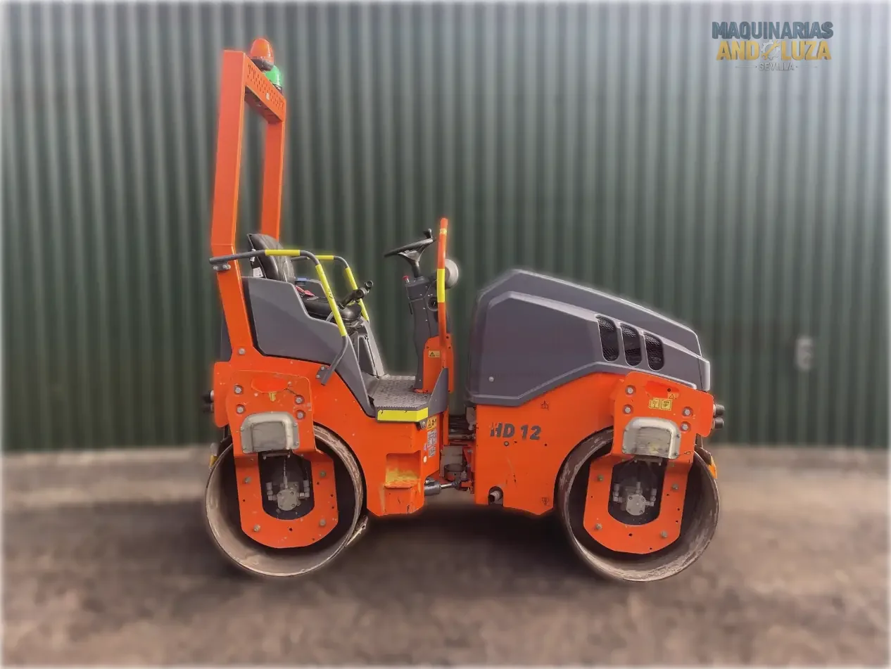 Used 2019 HAMM HD12VV Tandem Asphalt Roller for Sale
