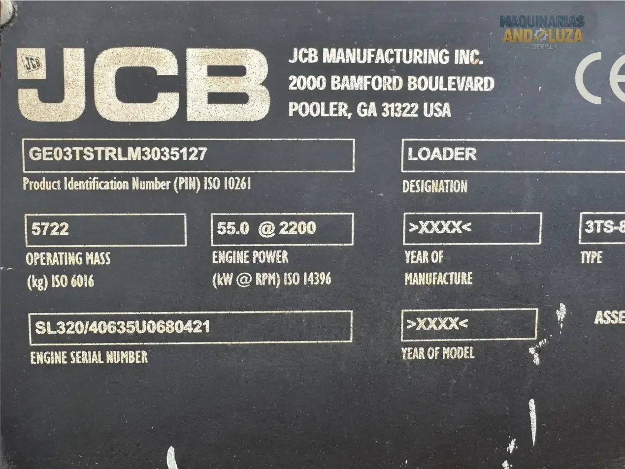 JCB 3TS-8T Teleskid Raupenkompaktlader, Baujahr 2021, mit Teleskopausleger, 4 Meter Hubhöhe und seitlicher Kabineneinstiegsmöglichkeit für Bau- und Landwirtschaftsanwendungen.