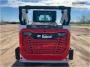2024 Bobcat T66 compact track loader with vertical lift path, redesigned R-Series cab, and cast-steel loader arm for superior lifting and grading performance.