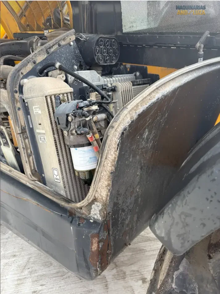 Ładowarka teleskopowa JCB 540-140 z 2019 r., 108 KM, 2853 godziny, wysokość podnoszenia 14 m, doskonały stan techniczny.