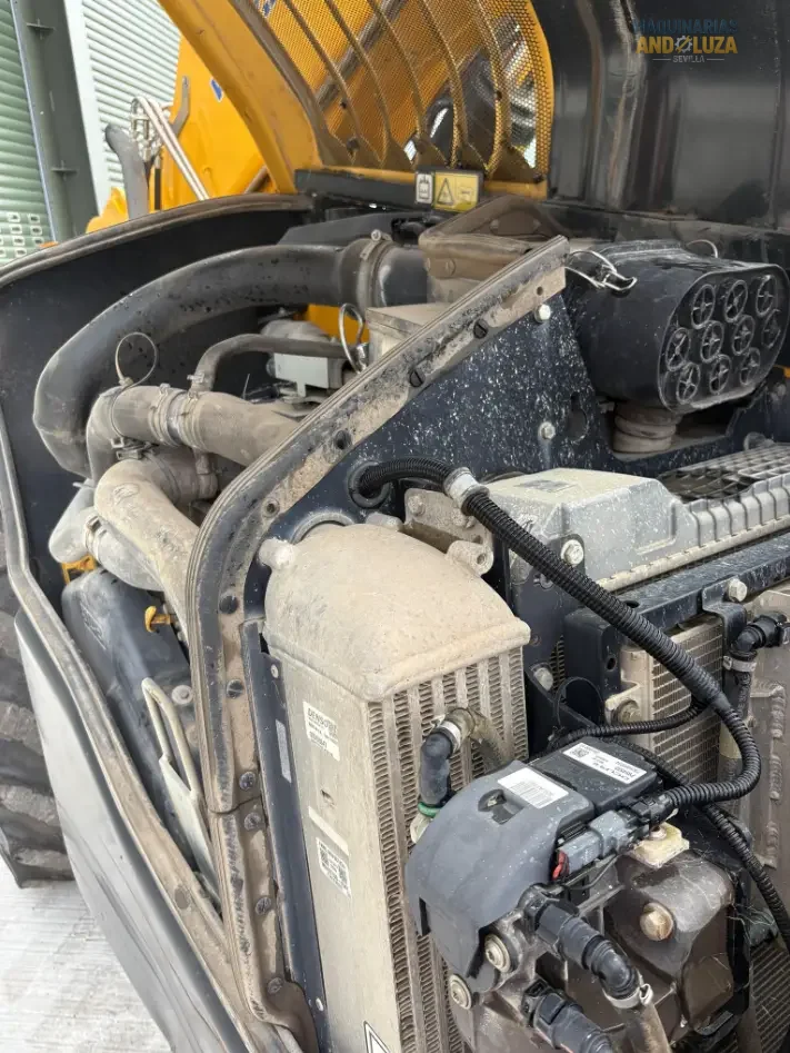 Ładowarka teleskopowa JCB 540-140 z 2019 r., 108 KM, 2853 godziny, wysokość podnoszenia 14 m, doskonały stan techniczny.