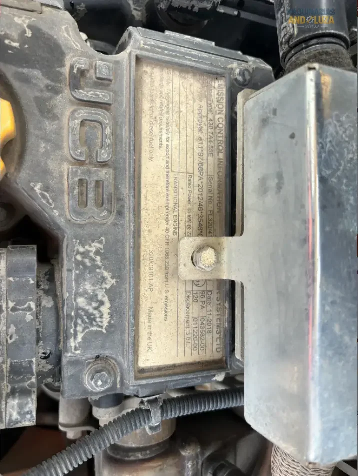Ładowarka teleskopowa JCB 540-140 z 2019 r., 108 KM, 2853 godziny, wysokość podnoszenia 14 m, doskonały stan techniczny.