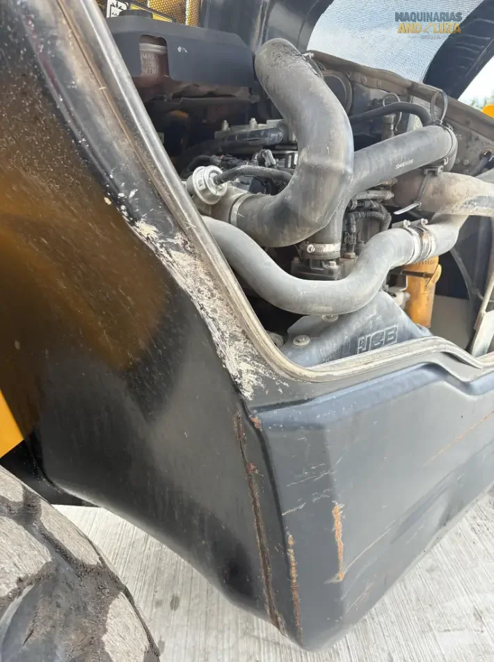 Ładowarka teleskopowa JCB 540-140 z 2019 r., 108 KM, 2853 godziny, wysokość podnoszenia 14 m, doskonały stan techniczny.