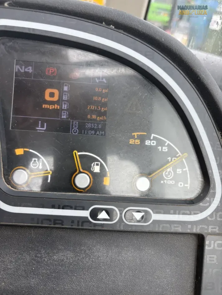 Ładowarka teleskopowa JCB 540-140 z 2019 r., 108 KM, 2853 godziny, wysokość podnoszenia 14 m, doskonały stan techniczny.