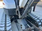 2017 Bobcat E55 mini excavator for sale, 5.5-ton conventional tail swing excavator for heavy-duty digging and lifting at Maquinaria Andaluza de Ocasion SL.