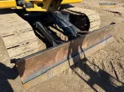 2018 Caterpillar 308E2 CR mini excavator with compact radius, swing boom, and high-definition hydraulic system for confined space construction and trenching.