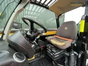 2019 JCB 535-95 telehandler with 3.5-ton lift capacity, 9.5-meter reach, and EcoMAX engine for high-reach construction and industrial applications.