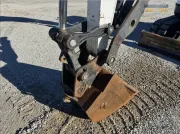 2020 Bobcat E85 compact excavator with reduced tail swing, turbocharged diesel engine, and advanced hydraulics for heavy digging and site development.