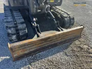2020 Bobcat E85 compact excavator with reduced tail swing, turbocharged diesel engine, and advanced hydraulics for heavy digging and site development.