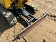 2020 Caterpillar 301.8 mini excavator with expandable undercarriage, stick steer travel mode, and tilt-up canopy for easy maintenance in tight construction spaces.