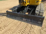 2024 Caterpillar 305 CR mini excavator with compact radius, stick steer travel mode, and high-performance hydraulics for precision digging and utility work.