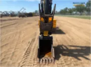 2024 Caterpillar 305 CR mini excavator with compact radius, stick steer travel mode, and high-performance hydraulics for precision digging and utility work.
